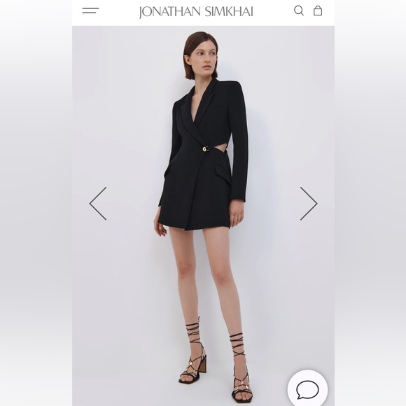 NWOT Jayda Structured Blazer Dress Size 4 - Picture 1 of 5